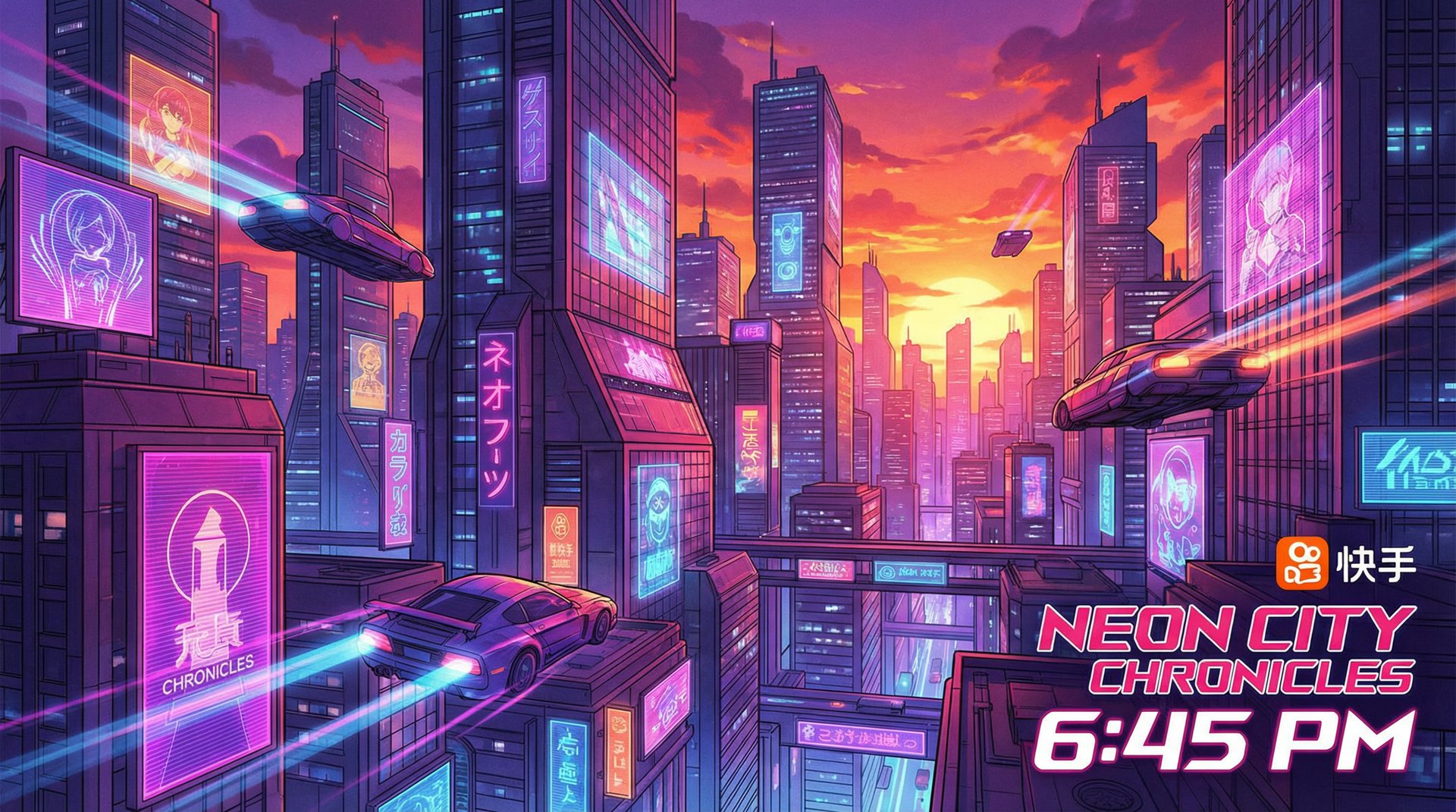 人兽动漫-赛博都市黄昏纪